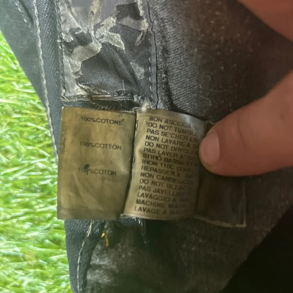 Rick Owens 2008 DRK SHDW Detroit cut Waxed Demin - Picture 2 of 6